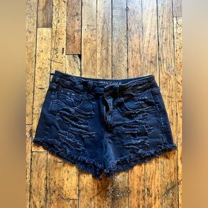 AMERICAN EAGLE High Rise Festival Denim Short Size 6
